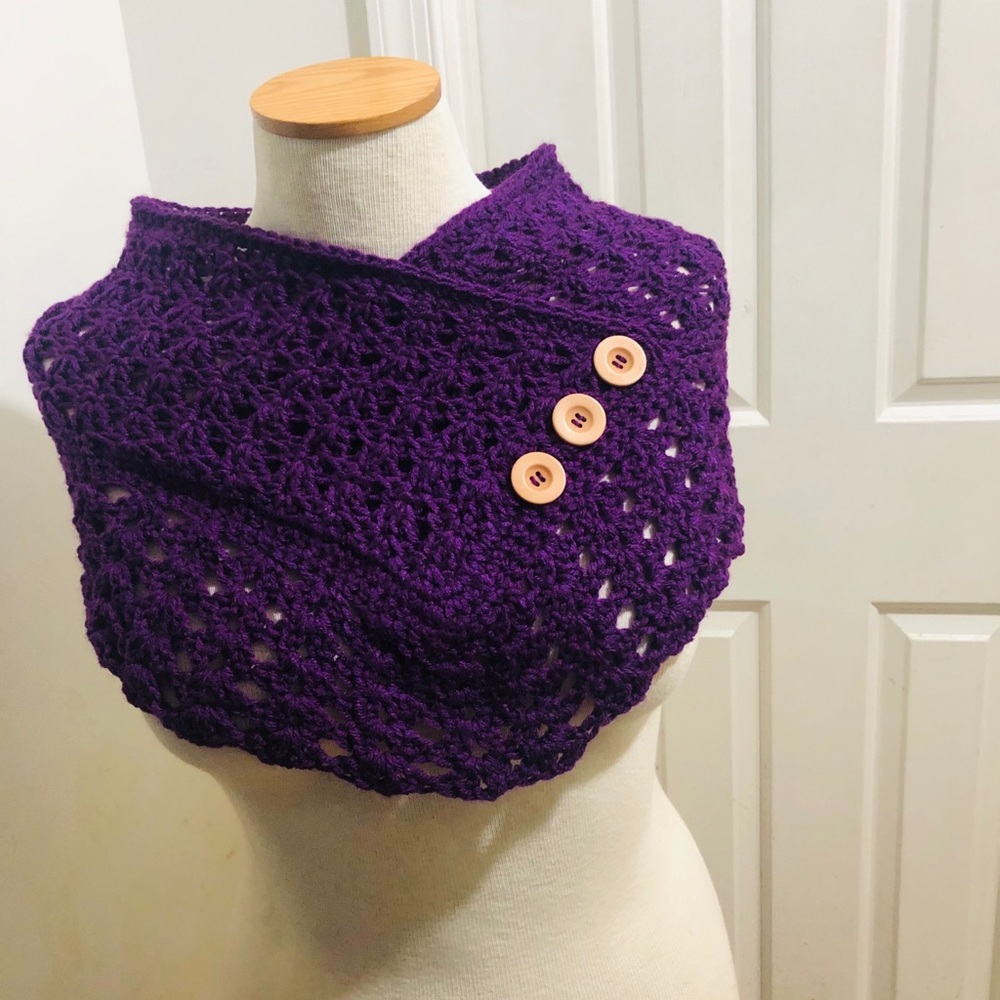 Handmade Buttoned Cowl